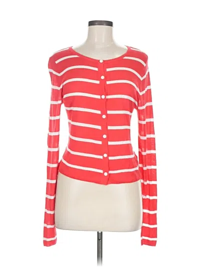 Pre-owned Wild Fable Cardigan Sweater In Red
