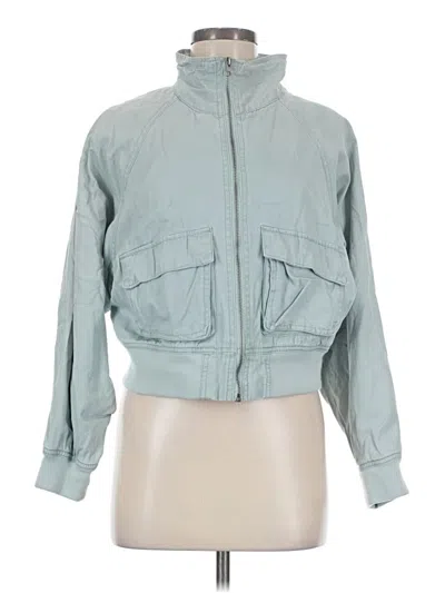 Pre-owned Wild Fable Cardigan Sweater In Teal