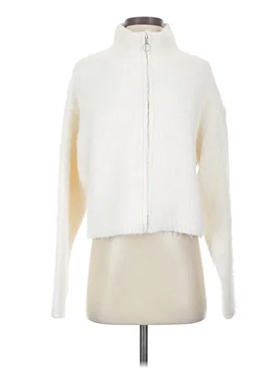 Pre-owned Wild Fable Cardigan Sweater In White