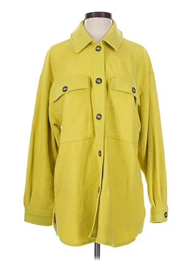 Pre-owned Wild Fable Cardigan Sweater In Yellow