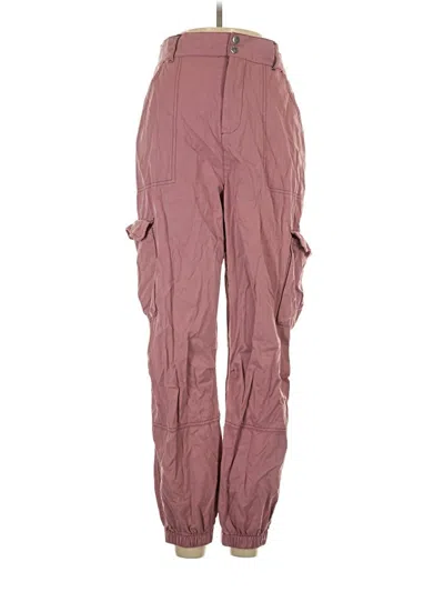 Pre-owned Wild Fable Cargo Pants In Burgundy