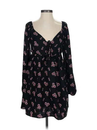 Pre-owned Wild Fable Casual Dress In Black