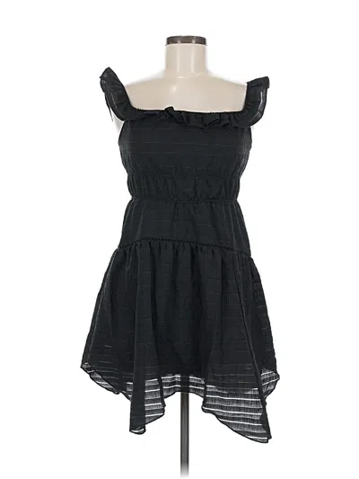 Pre-owned Wild Fable Casual Dress In Black