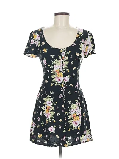Pre-owned Wild Fable Casual Dress In Black