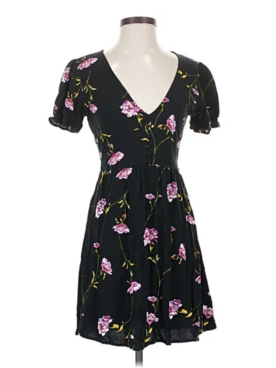 Pre-owned Wild Fable Casual Dress In Black