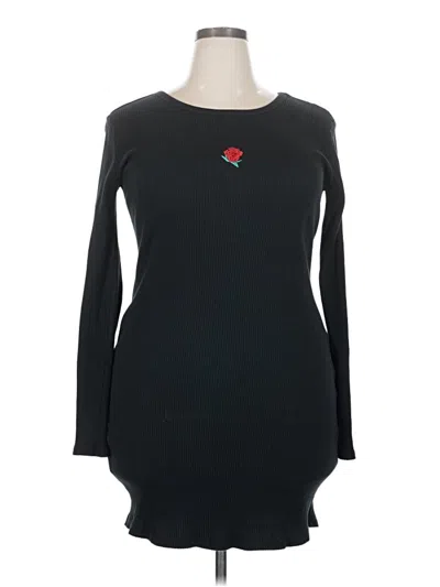 Pre-owned Wild Fable Casual Dress In Black