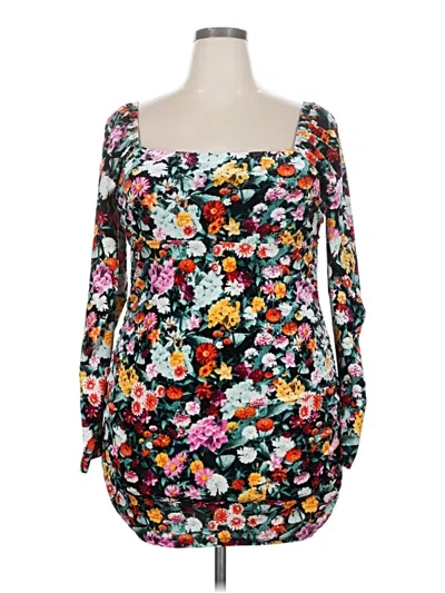 Pre-owned Wild Fable Casual Dress In Black