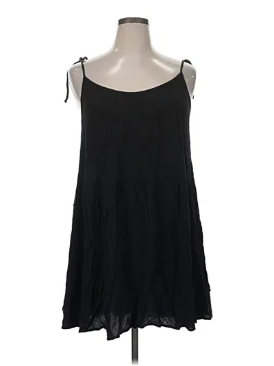 Pre-owned Wild Fable Casual Dress In Black