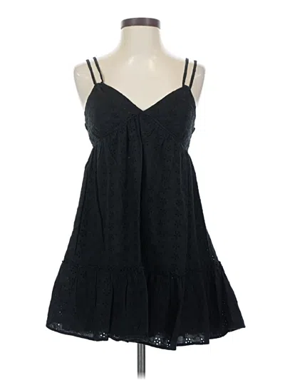 Pre-owned Wild Fable Casual Dress In Black