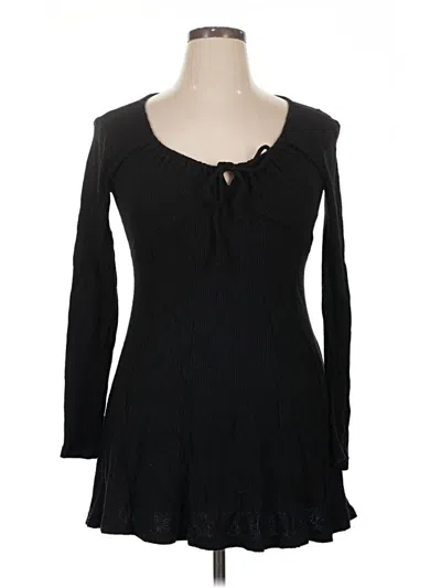 Pre-owned Wild Fable Casual Dress In Black