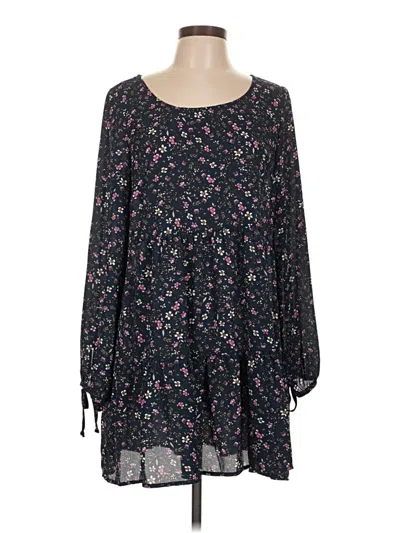 Pre-owned Wild Fable Casual Dress In Black