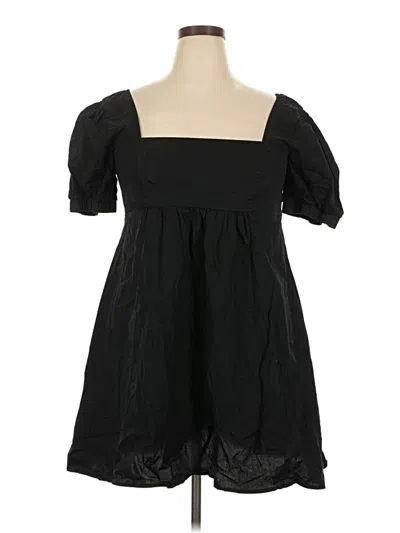 Pre-owned Wild Fable Casual Dress In Black