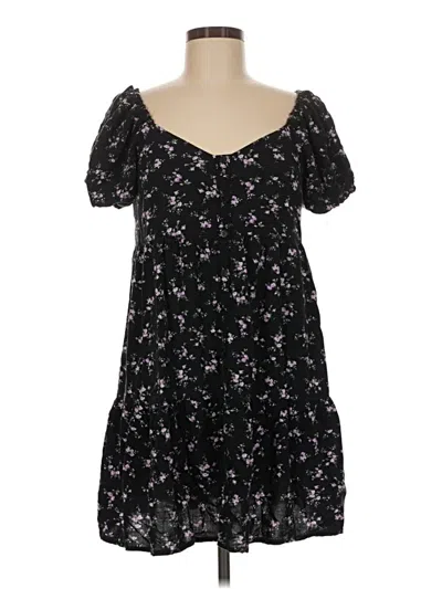 Pre-owned Wild Fable Casual Dress In Black