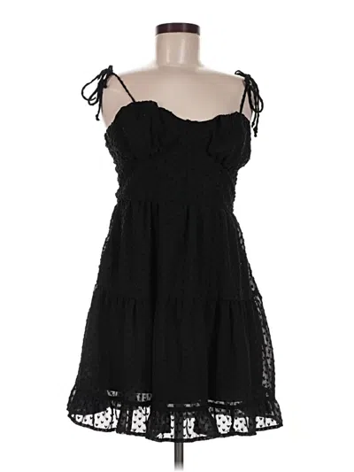 Pre-owned Wild Fable Casual Dress In Black