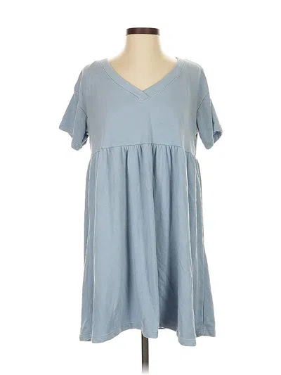 Pre-owned Wild Fable Casual Dress In Blue
