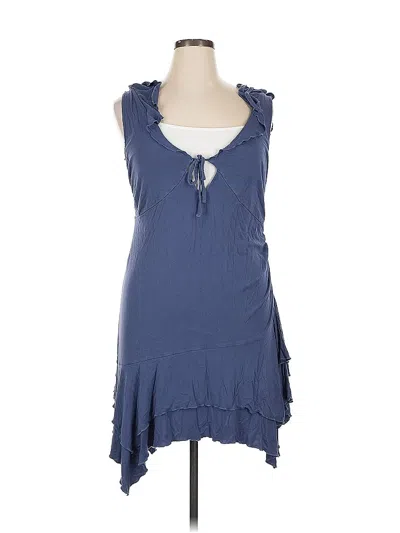 Pre-owned Wild Fable Casual Dress In Blue