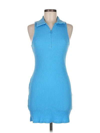 Pre-owned Wild Fable Casual Dress In Blue