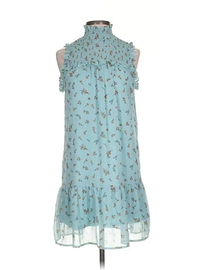 Pre-owned Wild Fable Casual Dress In Blue