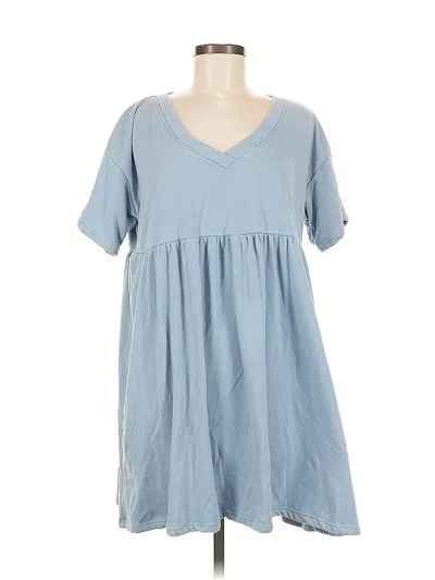 Pre-owned Wild Fable Casual Dress In Blue