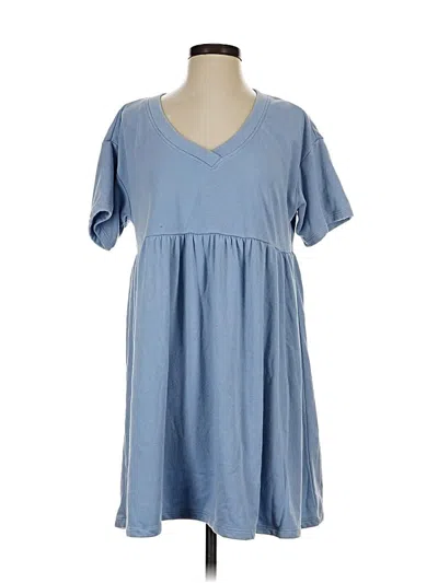 Pre-owned Wild Fable Casual Dress In Blue