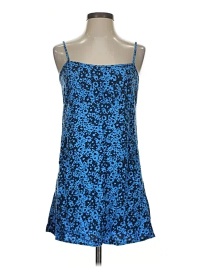 Pre-owned Wild Fable Casual Dress In Blue