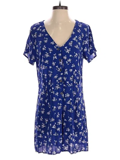 Wild Fable Casual Dress In Blue