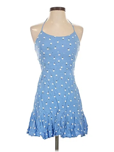 Pre-owned Wild Fable Casual Dress In Blue