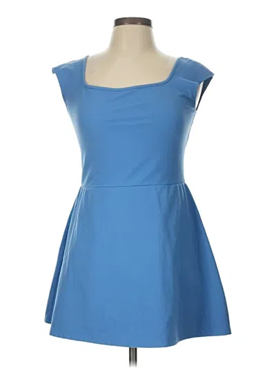 Pre-owned Wild Fable Casual Dress In Blue
