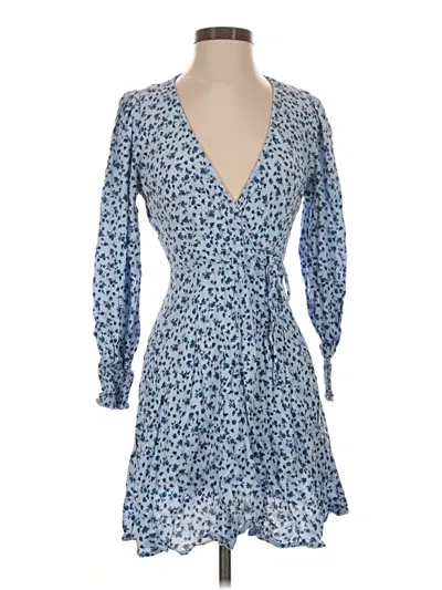 Pre-owned Wild Fable Casual Dress In Blue