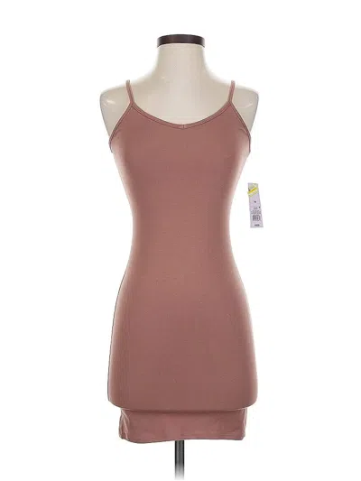 Pre-owned Wild Fable Casual Dress In Brown