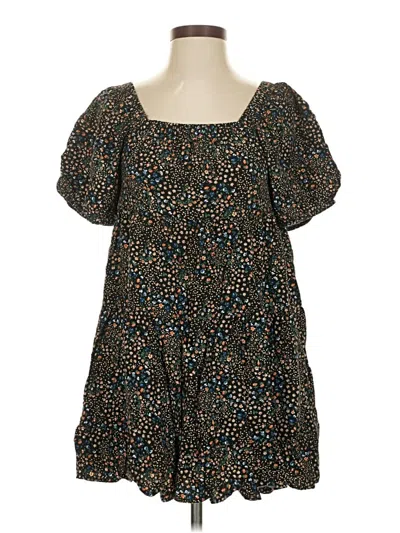Pre-owned Wild Fable Casual Dress In Brown