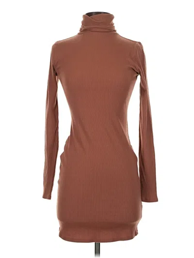 Pre-owned Wild Fable Casual Dress In Brown