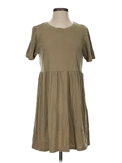 Pre-owned Wild Fable Casual Dress In Brown