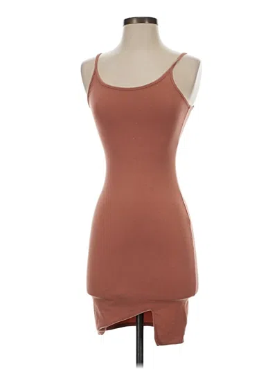 Pre-owned Wild Fable Casual Dress In Brown