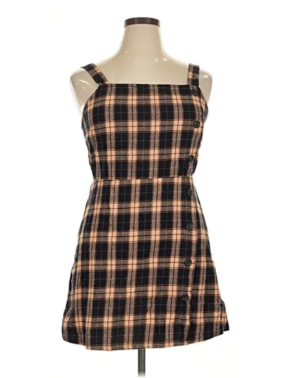 Pre-owned Wild Fable Casual Dress In Brown