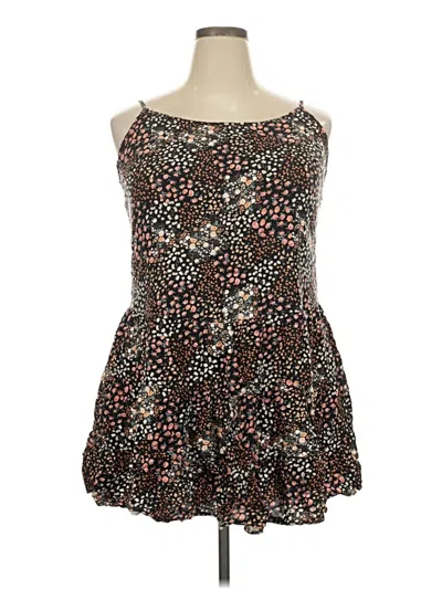 Pre-owned Wild Fable Casual Dress In Brown