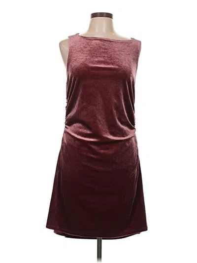 Wild Fable Casual Dress In Burgundy