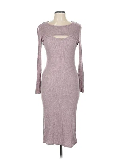 Pre-owned Wild Fable Casual Dress In Gray