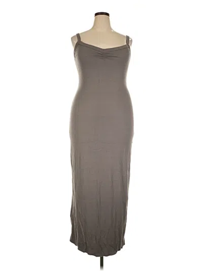 Pre-owned Wild Fable Casual Dress In Gray