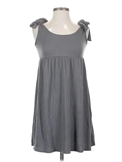 Pre-owned Wild Fable Casual Dress In Gray