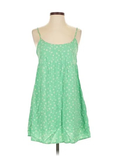 Pre-owned Wild Fable Casual Dress In Green
