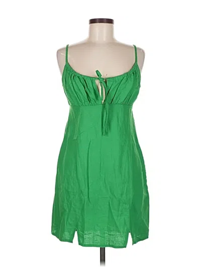 Pre-owned Wild Fable Casual Dress In Green