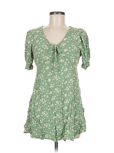 Pre-owned Wild Fable Casual Dress In Green