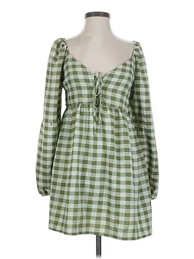 Pre-owned Wild Fable Casual Dress In Green
