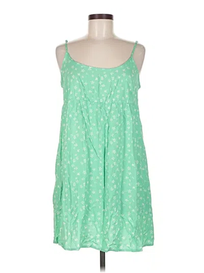 Pre-owned Wild Fable Casual Dress In Green