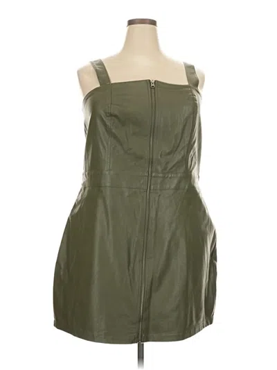 Wild Fable Casual Dress In Green