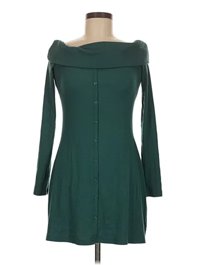 Pre-owned Wild Fable Casual Dress In Green