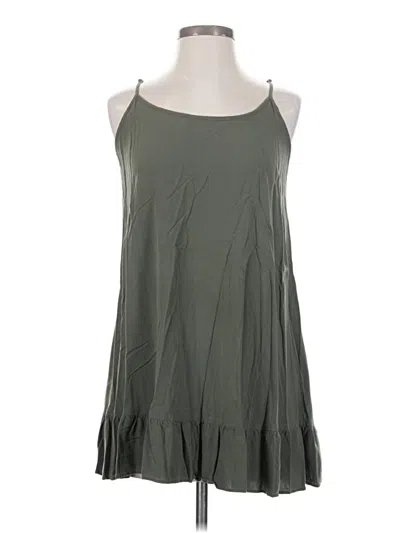 Pre-owned Wild Fable Casual Dress In Green