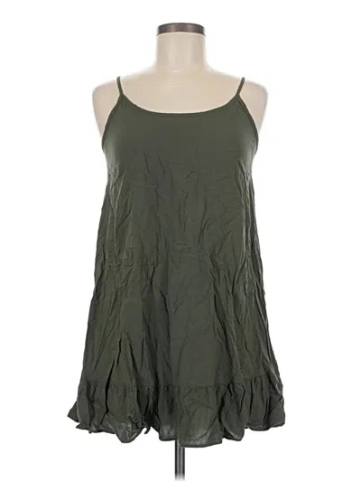 Pre-owned Wild Fable Casual Dress In Green