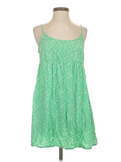 Pre-owned Wild Fable Casual Dress In Green